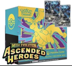 Pokemon TCG: Mega Evolution Ascended Heroes Pokemon Center ETB x2 ✅ - Image 1