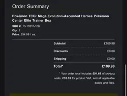 Pokemon TCG: Mega Evolution Ascended Heroes Pokemon Center ETB x2 ✅ - Image 2