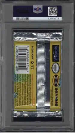 PSA 9 Base Set Blastoise Booster Pack Graded Pokemon - Image 2