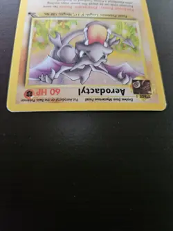 Pokemon TCG Aerodactyl Fossil Set Holo 1/62 - Image 4