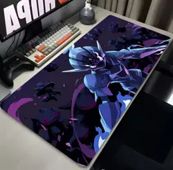 Ceruledge Ghost Type Gengar Art Game Pokemon Playmat Desk Mat Pad Mousepad 24” - Image 1