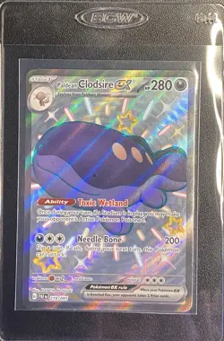 Paldean Clodsire ex Full Art UR 219/091 Pokemon TCG Paldean Fates Ultra Rare NM - Image 5