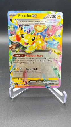 Pikachu ex 057/191 Double Rare Surging Sparks Pokemon TCG - Image 2
