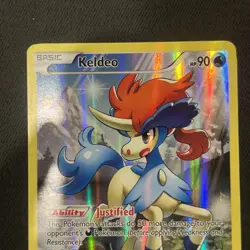 Pokemon TCG Mythical Collection Pokemon Promos Keldeo XY118 Holo - Image 2