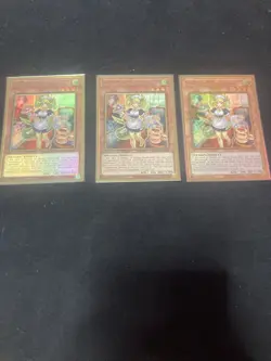 Yugioh Parlor Dragonmaid x3 MAGO-EN023 Gold Rare NM - Image 1