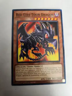 Yu-Gi-Oh! TCG Red-Eyes Toon Dragon LDS1-EN066 Common 1st Edition - Image 1