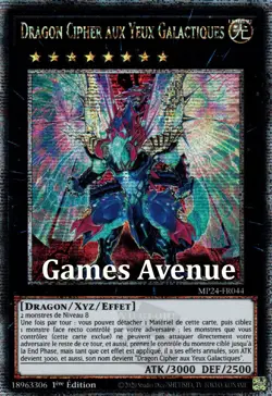 Yu-Gi-Oh ! Dragon Cipher aux yeux Galactiques MP24-FR044 VF/QUARTER - Image 1