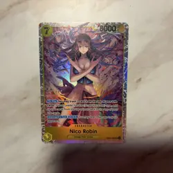 One Piece Nico Robin SR EB03-055 Heroines English & DON!! - Image 3