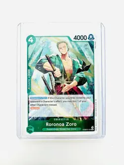 Roronoa Zoro Rare R PRB02-006 - One Piece Premium Booster The Best Vol. 2 - NM - Image 3