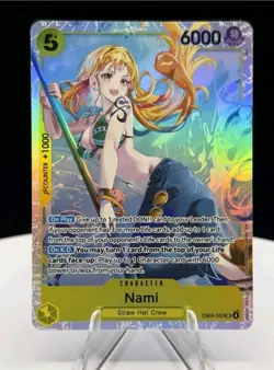 One Piece EB-03 Nami EB03-053 - SR English Heroines Edition - Image 1