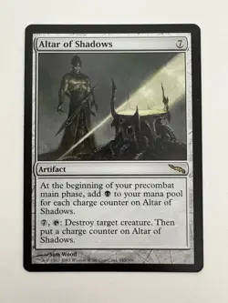 Altar of Shadows MTG Magic the Gathering Card NM Near Mint MRD - Image 1
