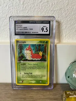 CGC 9.5 - Mint+ - Wurmple (2006) Ex Legend Maker (70/92) Pokemon Card - Image 1