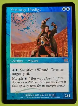 MTG, Voidmage Prodigy FOIL, Onslaught, Blue Rare FOIL - Image 1