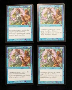 Diplomatic Immunity Mercadian Masques x4 Playset LP MTG - English - Image 1