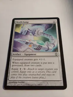 Darksteel MTG 1 Skullclamp Magic - Image 1