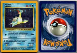 1999 Pokemon, Fossil, #10/62 Lapras, Holo Rare (g) - Image 1