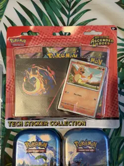 POKEMON TCG Ascended Heroes 2 Mini Tins, Tech Sticker & Pikachu At The Museum - Image 3