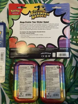 POKEMON TCG Ascended Heroes 2 Mini Tins, Tech Sticker & Pikachu At The Museum - Image 5