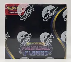 Pokemon TCG Mega Evolutions Phantasmal Flames Booster Box FACTORY SEALED 🔥 - Image 1