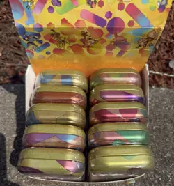 Pokemon 151: 10 Sealed 151 Mini Tins Full Art Set With Store Display - Image 3