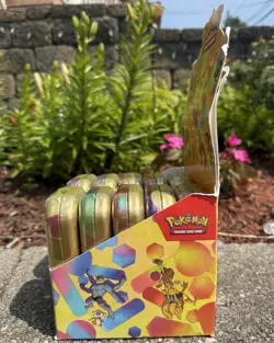 Pokemon 151: 10 Sealed 151 Mini Tins Full Art Set With Store Display - Image 4