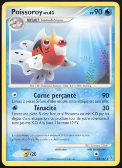 Carte Pokemon Poissoroy 43/147 Vainqueurs Supremes Francais - Image 1
