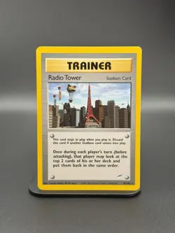 (MP) Radio Tower 95/105 Neo Destiny Regular Vintage Pokemon WoTc - Image 1