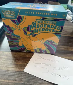 Pokemon Ascended Heroes Elite Trainer Box ETB Factory Sealed Available In-Hand - Image 2