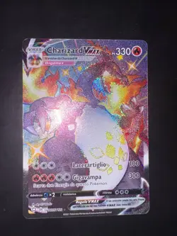 BGS 9 Carta Pokemon Charizard Vmax SV107/SV122 Destino Splendente ITA Mint - Image 1