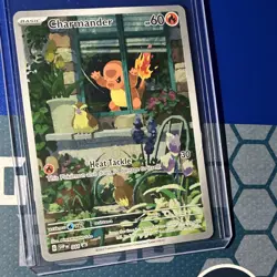 Pokemon Charmander Sv: Scarlet & Violet 151 168/165 Illustration Rare Holo 2023 - Image 2