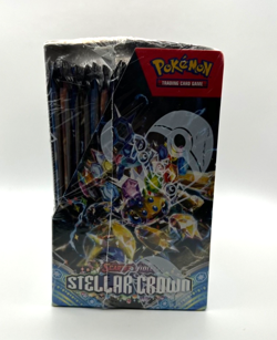 Pokemon TCG Stellar Crown Booster Box (Factory Sealed) With Protective Case - Image 4