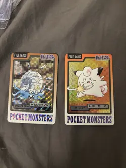 1997 Pokemon Pocket Monsters Cardass Prism Lot (ALL Holo) - Image 3