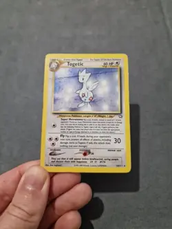 Pokemon TCG Togetic Neo Genesis 16/111 Holo MP/HP - Image 3