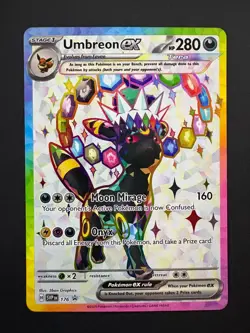 Umbreon ex SVP 176 Pokemon Prismatic Evolutions Figure Collection Promo FA (NM) - Image 1