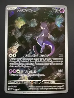 Mewtwo 052 Pokemon 151 Ultra Premium Collection Promo Near Mint (NM) 2023 - Image 1