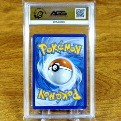 Pokemon Mega Evolutions Black Star Promo Mega Lucario EX 012 AGS Mint+ 9.5 2025 - Image 3