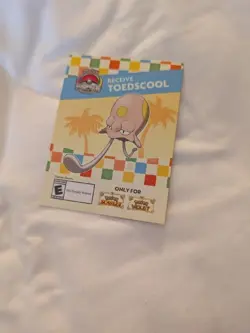 WCS 2025 Toedscool Code Pokemon World Championships Anaheim (Scarlet & Violet) - Image 1