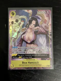 Boa Hancock OP14-112 SR Alt Art The Azure Sea’s Seven English One Piece TCG - Image 1