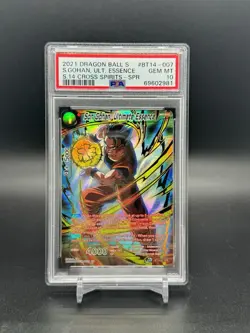 PSA 10 ⭐ Son Gohan SPR Cross Spirits Card DBS DBZ Z Heroes - Image 1