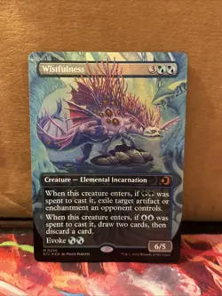 Wistfulness (Borderless) Lorwyn Eclipsed Foil NM - Image 1