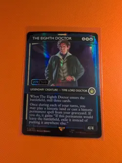The Eighth Doctor (Serial Numbered) Universes Beyond: Doctor Who Foil - Image 1