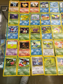 lot de 80 cartes POKEMON WIZARD ed1 set de base neo fossile ect - Image 2