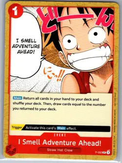 I Smell Adventure Ahead! (Promotion Pack 2022) P-002 English One Piece Promo NM - Image 1