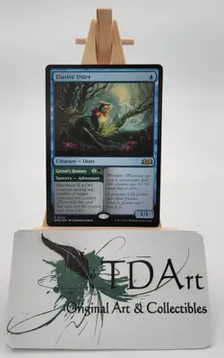 ELUSIVE OTTER~ NM/M ~ MTG ~ Wilds of Eldraine WOE ~ Showcase Reg, FOIL, u choose - Image 4