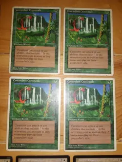 MTG Magic Concordant Crossroads x4 Chronicles HP - Image 1