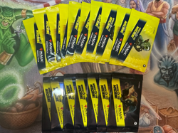 LOT - MTG March Of The Machine Promo Packs (Non-foil x10; Foil x7) - Image 1