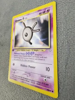 Unown [K] 1st Edition 58/64 Neo Revelation Pokemon NM - Image 3
