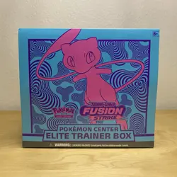 Fusion Strike Pokemon Center Exclusive Sword & Shield Elite Trainer Box ETB NEW - Image 1