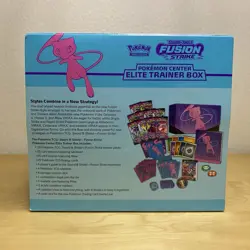Fusion Strike Pokemon Center Exclusive Sword & Shield Elite Trainer Box ETB NEW - Image 4