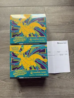 x2 Pokemon TCG Pokemon Center ETB – Ascended Heroes In Hand ✅ FREE SHIPPING 🚚 - Image 1